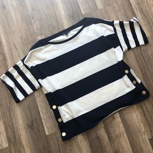 2 for $15 | Tommy Hilfiger | Striped navy top